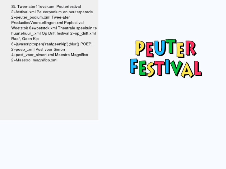 www.peuterfestival.nl