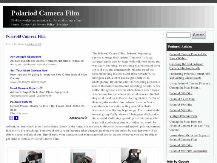 www.polaroidcamerafilm.com