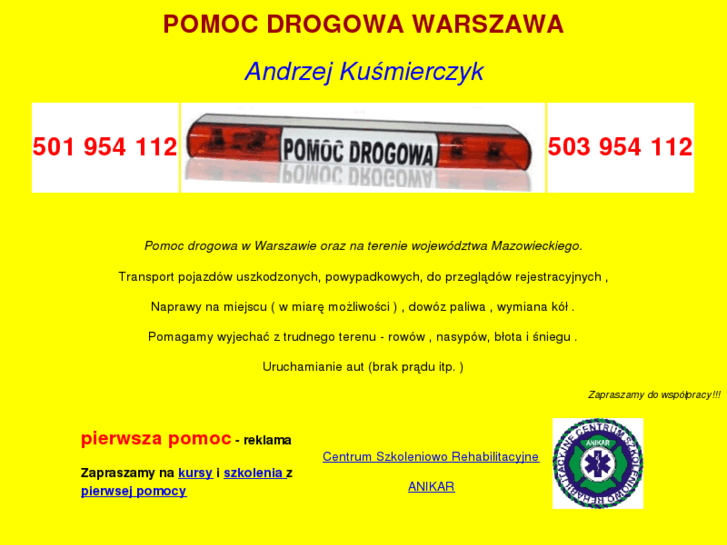 www.pomocdrogowawarszawa.org