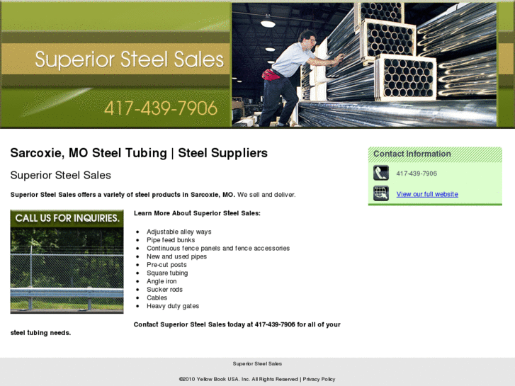 www.superiorsteelsalesmo.com