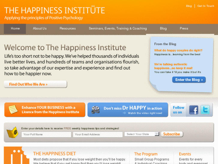 www.thehappinessinstitute.com