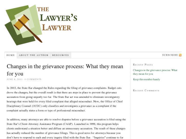 www.thelawyerslawyer.com