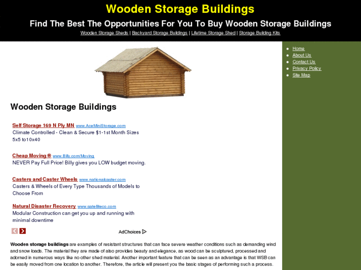 www.woodenstoragebuildings.net