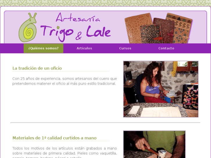 www.artesaniadelcuero.com