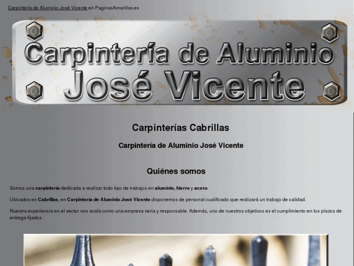 www.carpinteriadealuminiojosevicente.com