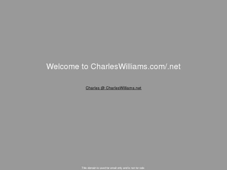 www.charleswilliams.net