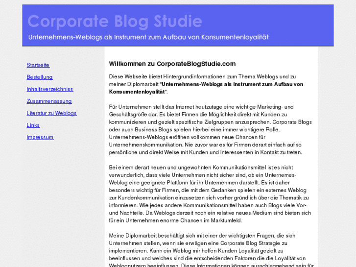 www.corporateblogstudie.com