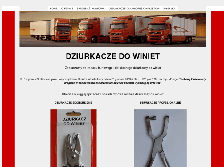 www.dziurkaczdowiniet.pl