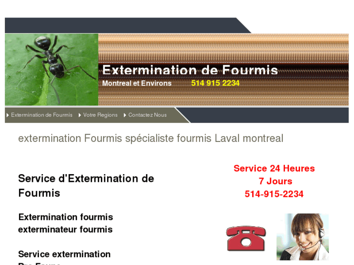 www.exterminationfourmis.ca