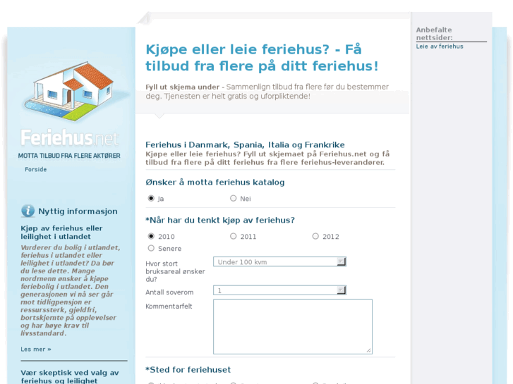 www.feriehus.net