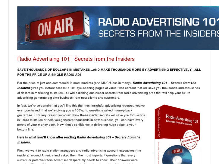 www.radioadvertising101.com