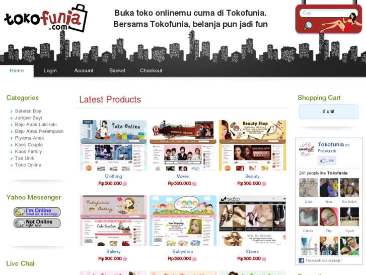 www.tokofunia.com