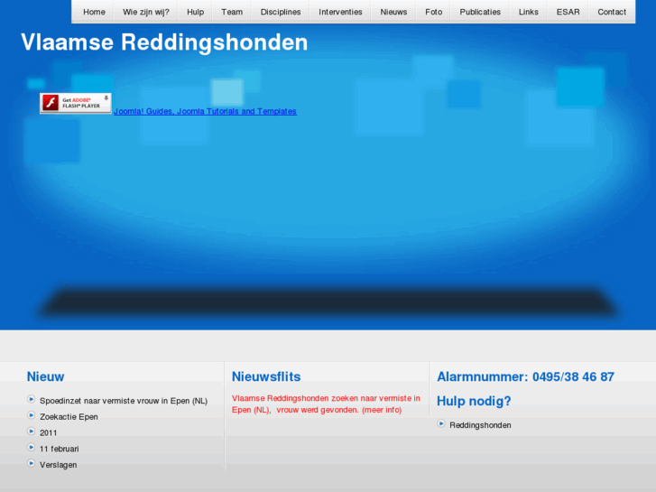 www.vlaamsereddingshonden.be