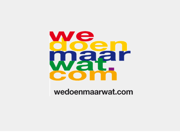 www.wedoenmaarwat.com