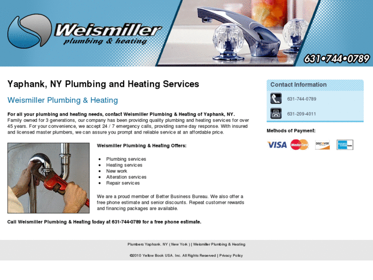 www.weismillerplumbingandheating.com