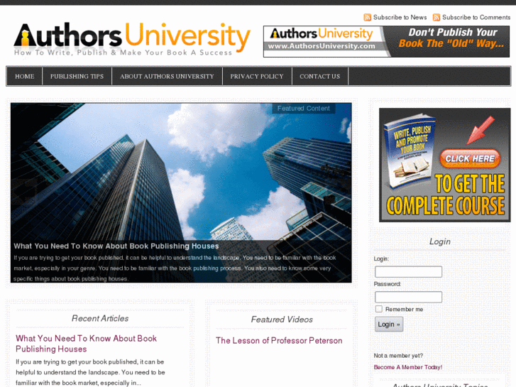 www.authorsuniversity.com