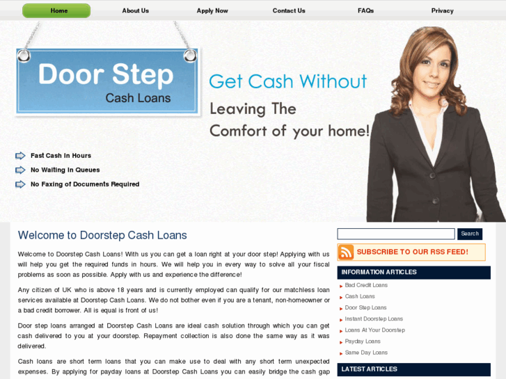 www.doorstepcashloans.me.uk