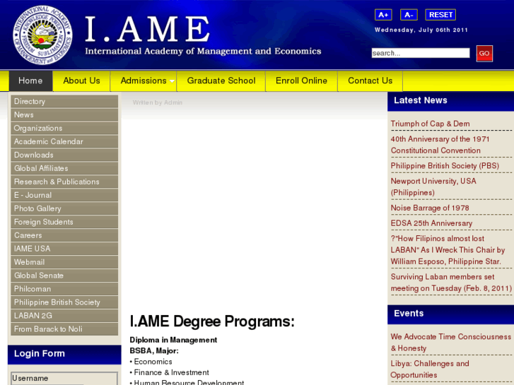 www.iame.edu.ph