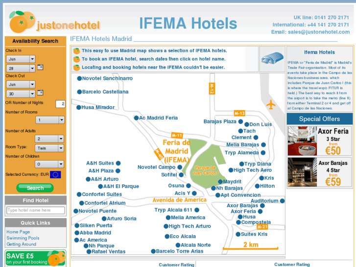 www.ifema-hotels.com