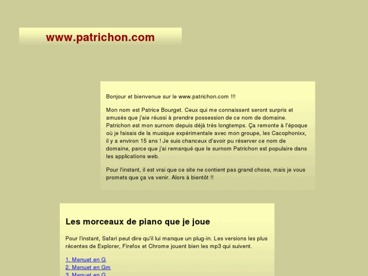 www.patrichon.com