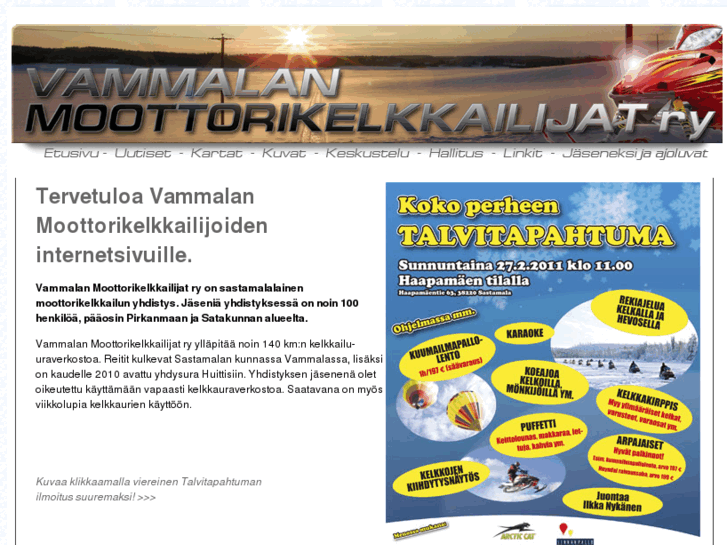 www.vammalanmoottorikelkkailijat.com