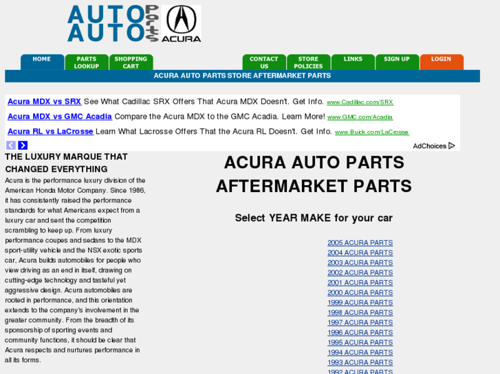 www.acura-autoparts.com