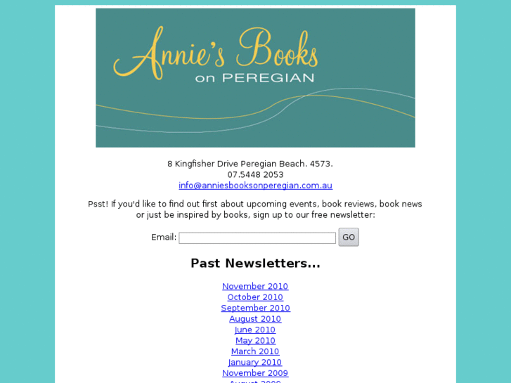 www.anniesbooksonperegian.com.au