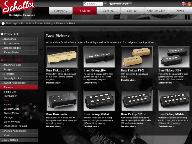 www.bass-pickups.com