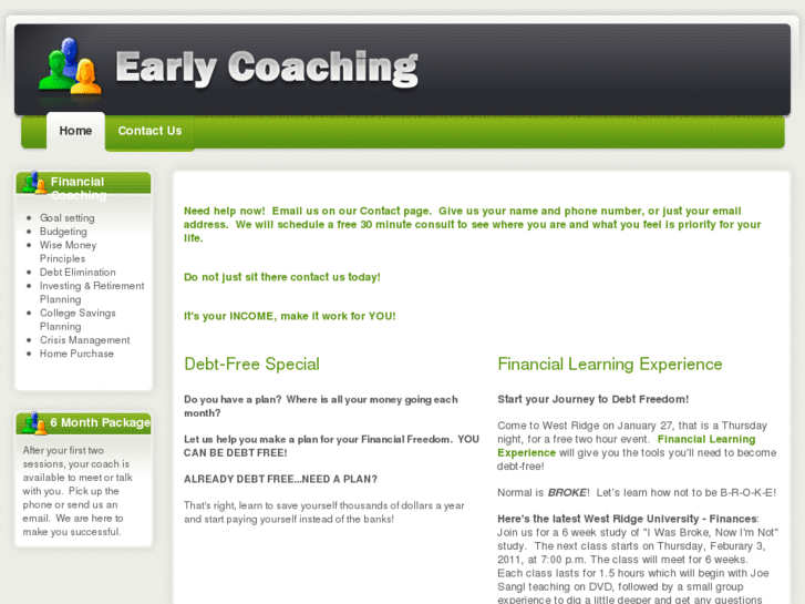 www.earlycoaching.com