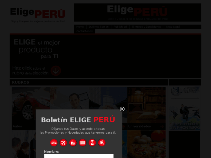 www.eligeperu.com