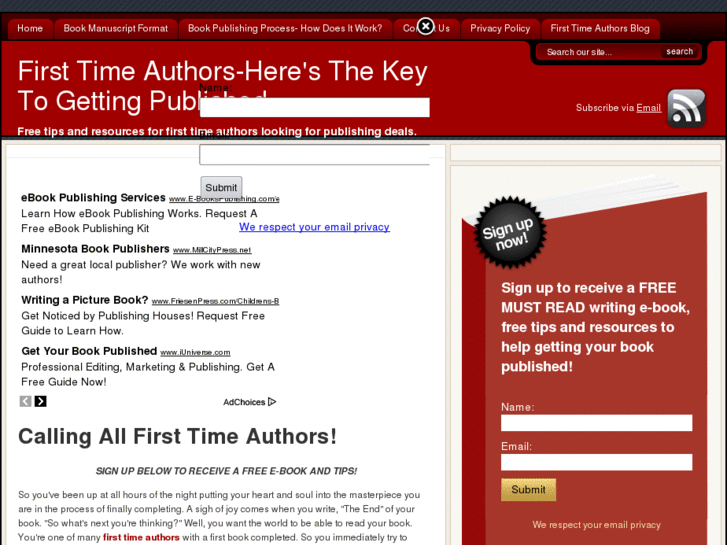 www.firsttimeauthors.org