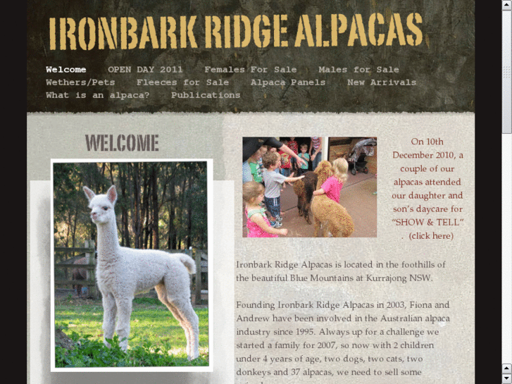 www.ironbarkridgealpacas.com