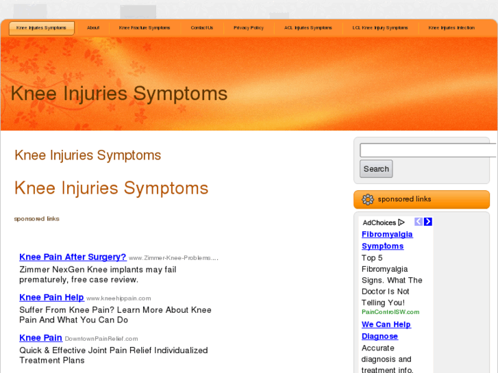 www.kneeinjuriessymptoms.org