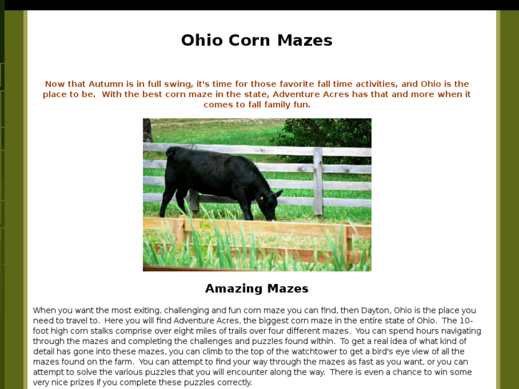 www.ohiocornmazes.com