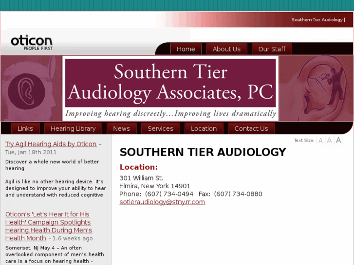 www.southerntieraudiology.com