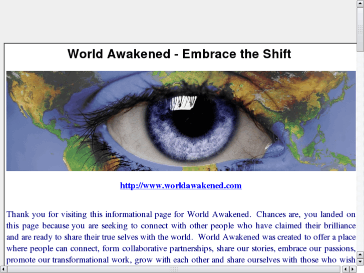 www.worldawakened.org