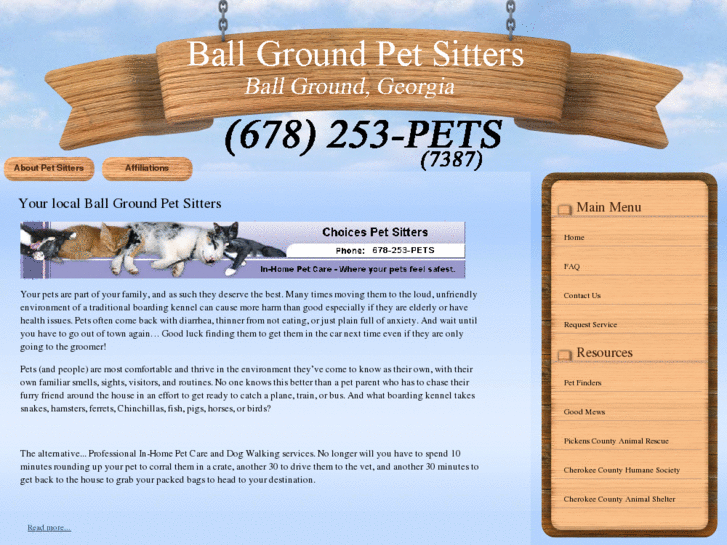 www.ballgroundpetsitters.com