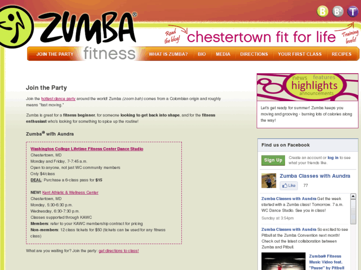 www.chestertownzumba.com