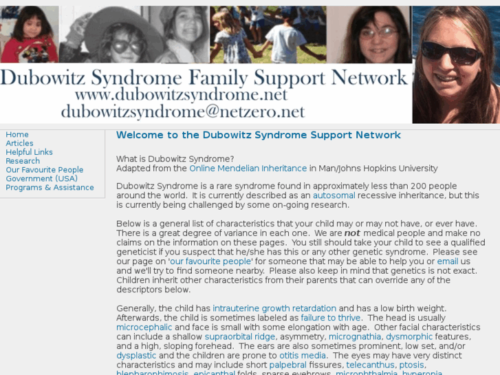 www.dubowitzsyndrome.net