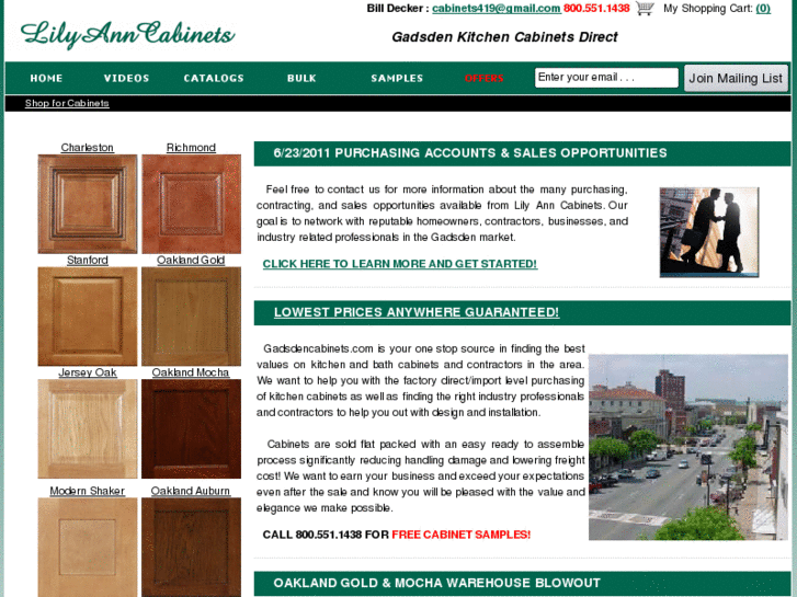 www.gadsdencabinets.com