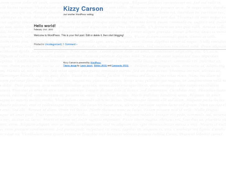 www.kizzycarson.com
