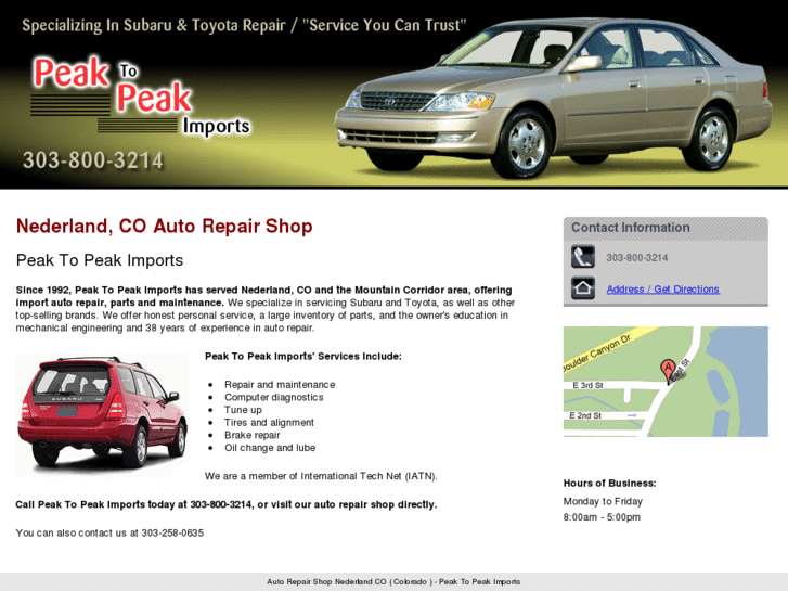 www.peaktopeakimports.com