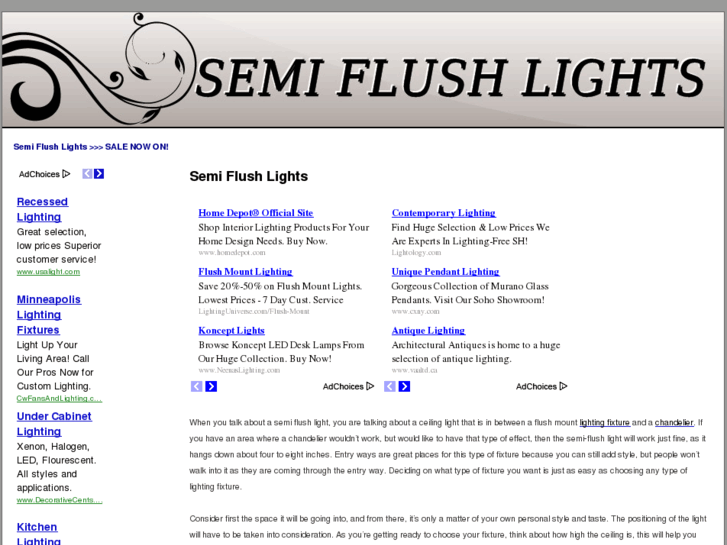 www.semiflushlights.com