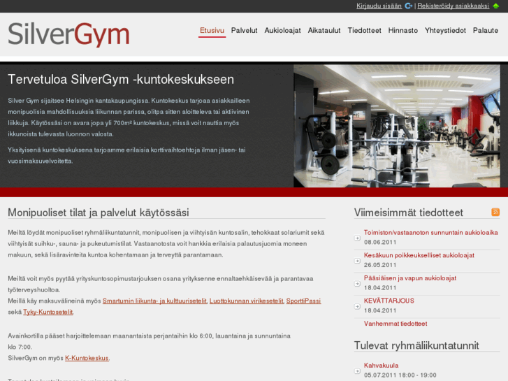 www.silvergym.fi