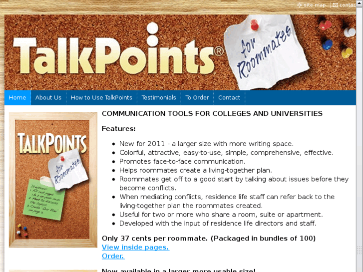 www.talkpointsforroommates.com