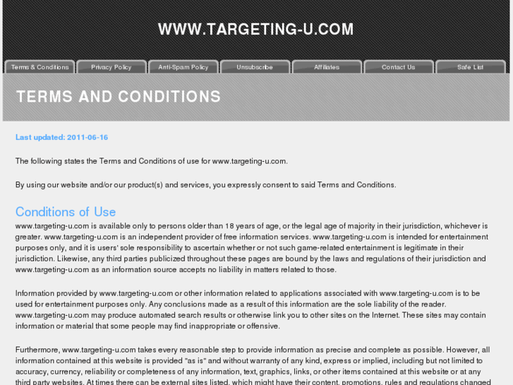 www.targeting-u.com