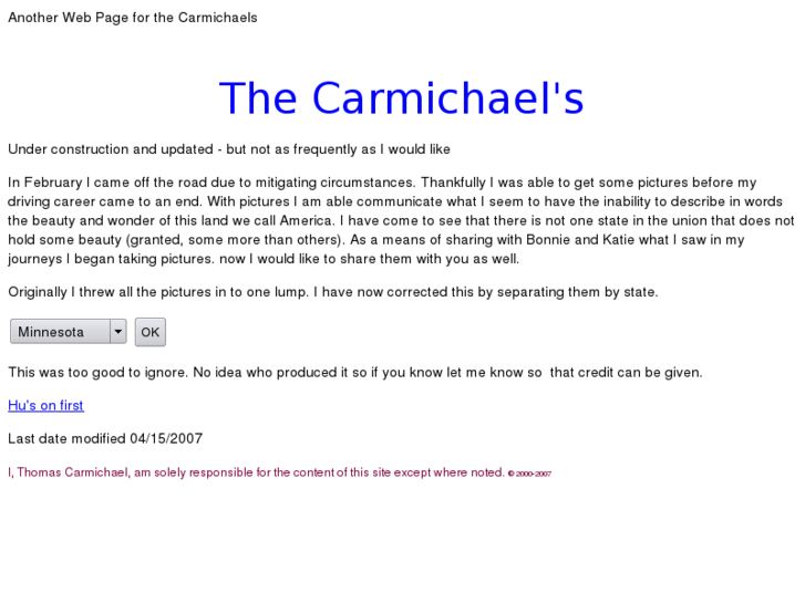 www.thecarmichaels.com