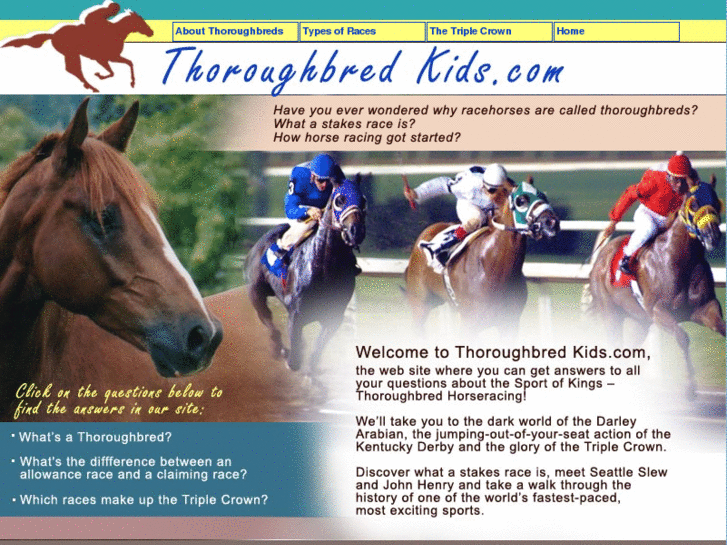 www.thoroughbredkids.com