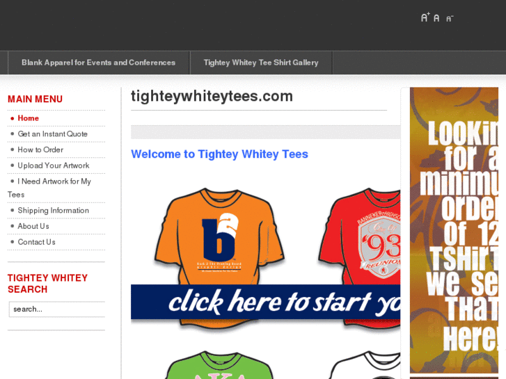 www.tighteywhiteytees.com