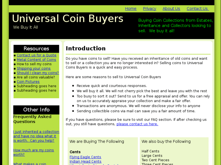 www.universalcoinbuyers.com